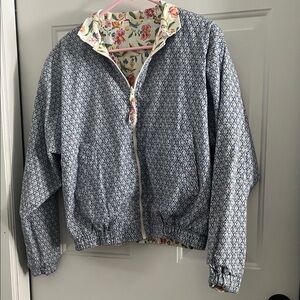 Vintage Vera Bradley Reversible Bomber Style Jacket